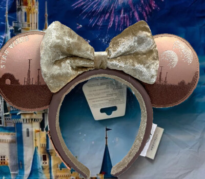 Disney Parks Loungefly Star Wars SANDS OF TATOOINE Mickey Ears Headband 2024-image