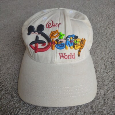 Vintage Walt Disney World Hat Cap Adjustable Snapback Mickey & Friends Unisex-image