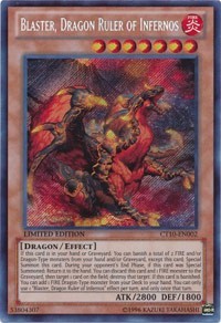 1x Blaster, Dragon Ruler of Infernos - Limi NM Eng YuGiOh - 2013 Collectors Tins-image