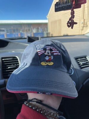 vintage walt disney world hat-image