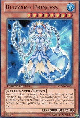 Blizzard Princess - CT09-EN009 - Super Rare - Limited Edition Lightly Played 201-image