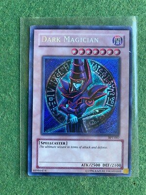 2003 Yugioh Dark Magician BPT-007 Collectors Tin Limited Edition Faded MP-image
