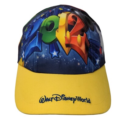 2012 Walt Disney World Youth Strapback Hat Multicolor One Size Mickey & Friends-image