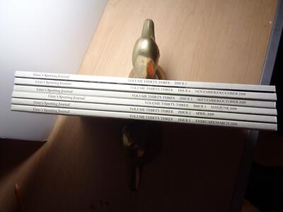 6 volume 2008 GRAY'S SPORTING JOURNAL magazine #1,2,3,5,6,7 hunting fishing-image
