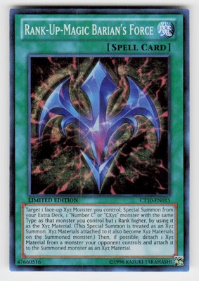 2013 Collectors Tins #CT10-EN015 Rank-Up-Magic Barian's Force 1st Edition-image