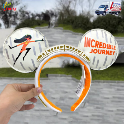 US Disney Contemporary Resort Incredibles Monorail Loungefly Ears Headband-image