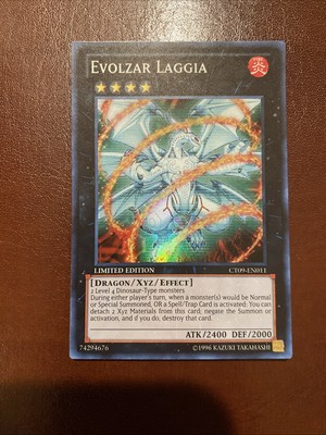 Evolzar Laggia Near MINT | CT09-EN011 2012 Collectors Tin Limited Edition Yugioh-image