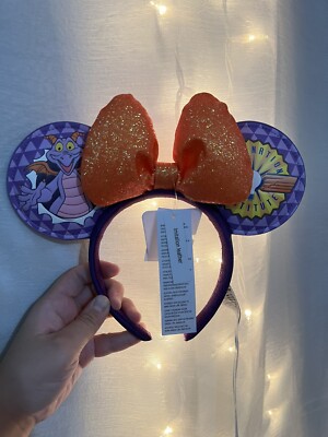Epcot Figment Imagination Institute Minnie Ears Headband Walt Disney World NEW-image