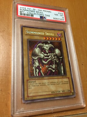 PSA 8 YuGiOh Summoned Skull BPT-002 BPT Collector's Tins Promo -image