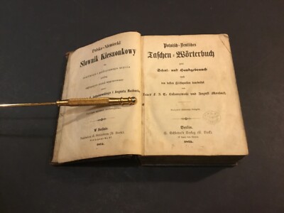 Antiquarian Book - Slownik Kieszonkowy - 1875-image