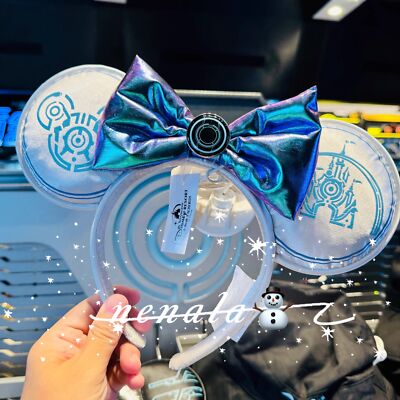 DisneyParks Mickey Mouse Ears TRON Wheel Castle Shanghai Disneyland Headband-image