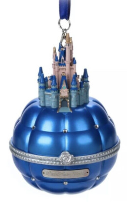 Disney Ornament Sketchbook WDW Cinderella Castle Engagement Ring Box-image