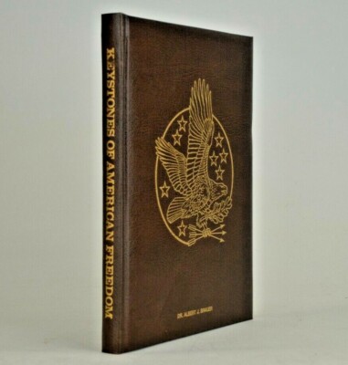 Keystones of American Freedom, Hall of Fame Press Leatherbound 1st Ed 1981-image