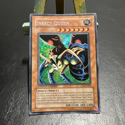Insect Queen CT1-EN005 Limited Edition Secret Rare LP-image
