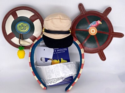 Disney Mickey Main Attraction Jungle Cruise 11/12 Mouse Ears Headband WDW 50th-image