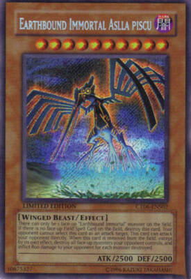 Yugioh! MP Earthbound Immortal Aslla Piscu - CT06-ENS02 - Secret Rare - Limited -image