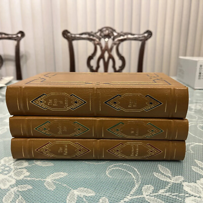 Easton Press Baseball Book Set The Natural SHOELESS JOE Boys of Summer-image