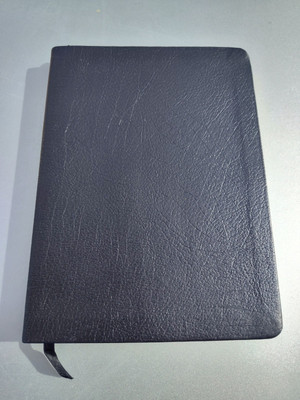 BEAUTIFUL HIGH QUALITY LEATHER BOUND DIARY JOURNAL RIBBON BOOKMARK BIBLE LIKE-image