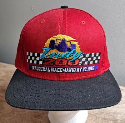VTG Inaugural Indy 200 at Walt Disney World 1996 Race Snapback Hat Made in USA-image