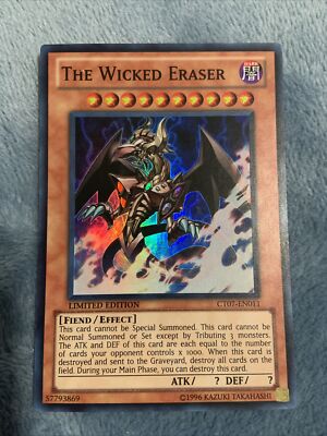 The Wicked Eraser - CT07-EN011 - Limited Edition Collectors Tin - MINT-image