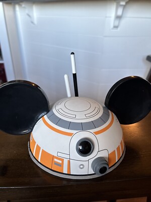 BB-8 Star Wars Mickey Mouse Ears Disney Parks WDW Hat Adult Size-image
