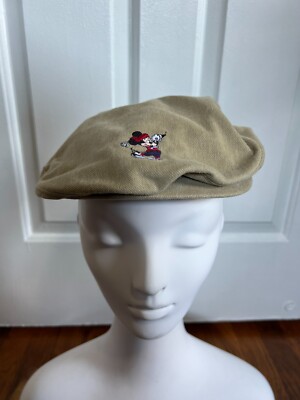 Vintage Walt Disney World Golf Mickey Mouse Embroidered Adjustable Hat-image