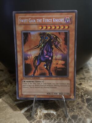 Yu-Gi-Oh! TCG Swift Gaia the Fierce Knight 2004 Collector's Tins CT1-EN004...-image