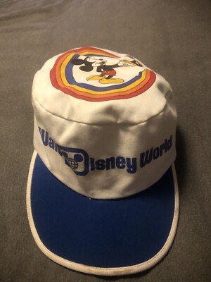 Walt Disney World Mickey Painters Cap Made In USA Adult -image