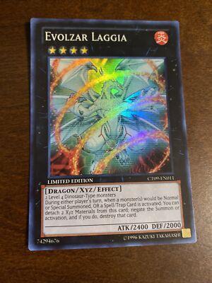 YuGiOh! - Evolzar Laggia - CT09-EN011 - Super Rare - LIMITED Edition - -image