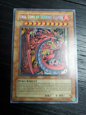 Uria, Lord of Searing Flames - CT03-EN005 - Near Mint NM - Secret Rare - Lmtd-image