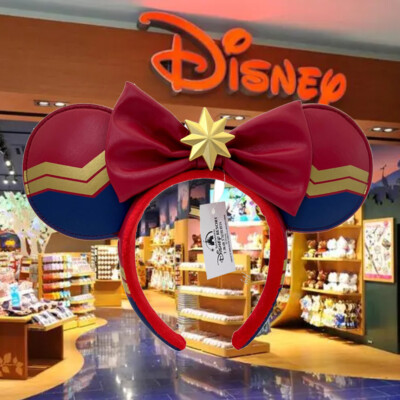 Disney‘Parks Carol Danver Red Bow Ears TV Movie Captain Marvel Headband-image