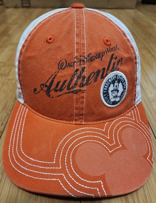 VTG Walt Disney World Cap Hat One Size Adjustable Strapback Embroidered Mickey-image