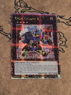 Yugioh Gear Gigant X RA04-EN188 Quarter Century Secret Rare NM Presale-image