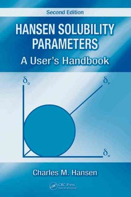 Hansen Solubility Parameters : A User's Handbook, Hardcover by Hansen, Charle...-image