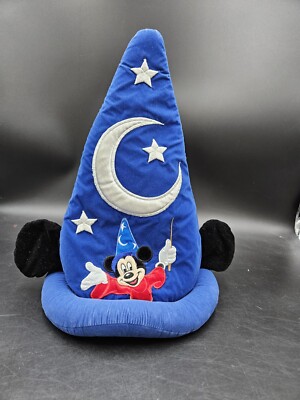 WALT DISNEY World PARKS Mickey Mouse Ears Fantasia Sorcerer Blue Hat Youth-image