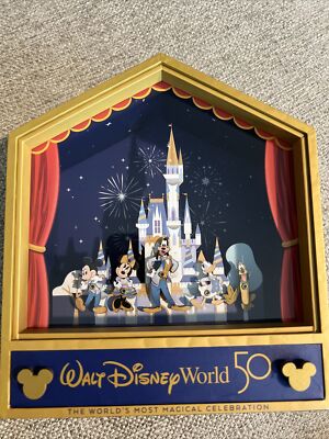 New Disney Parks Walt Disney World 50th Celebration Musical Jewelry Box-image