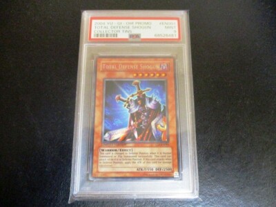 2004 YuGiOh Total Defense Shogun - Holo Collector Tins Promo CT1-EN001 PSA 9-image