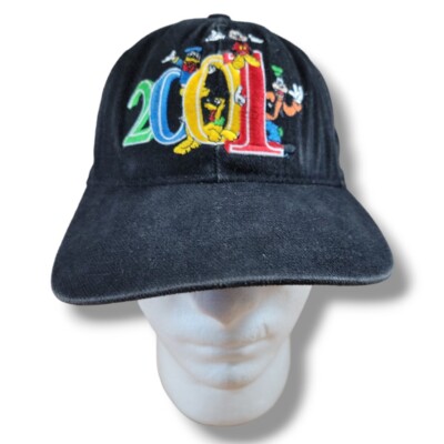 2001 Vintage Walt Disney World Hat OSFM Adjustable Strap Embroidered Embroidery-image