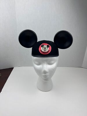 Vintage Walt Disney World Mickey Mouse Ears Park Souvenir Youth Hat.-image