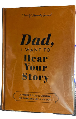 Dad ,I Want To Hear Your Story Father Guided Book Family Keepsake Journal-image