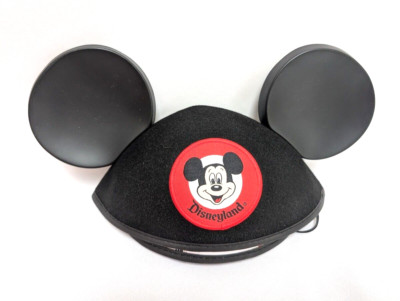 Walt Disney World Mickey Mouse Black Felt Hat Ears Disney Parks Adult-image