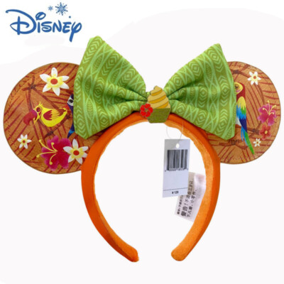 Dole Whip Mickey 2024 Disney-Enchanted Tiki Room Minnie Ears Headband Birds-image