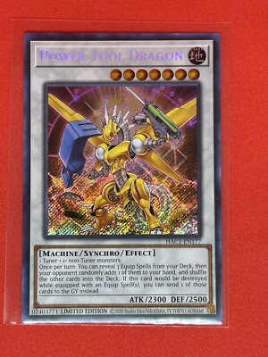 Yugioh! Power Tool Dragon CT06 Secret Rare Lim NM-image