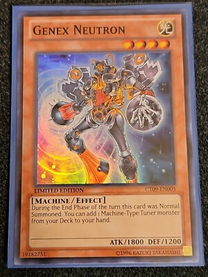 Yugioh! Genex Neutron - CT09-EN005 - Super Rare - Limited Edition Near Mint, Eng-image