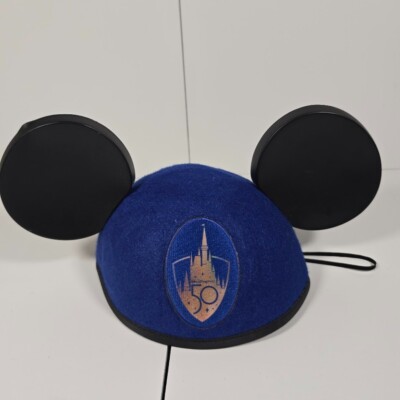 Walt Disney World 50th Anniversary Mickey Ears Hat Cast Member Exclusive-image
