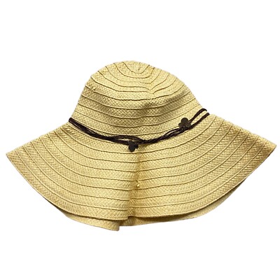 Walt Disney World Hat Mickey Garden Grill Paper Band Epcot One Size Adult Straw-image