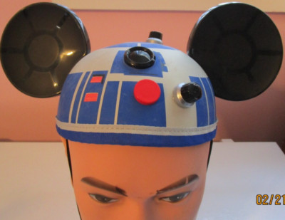 New Disney Parks Star Wars Youth Cap Hat w Ears and Chin Strap NWOT-image