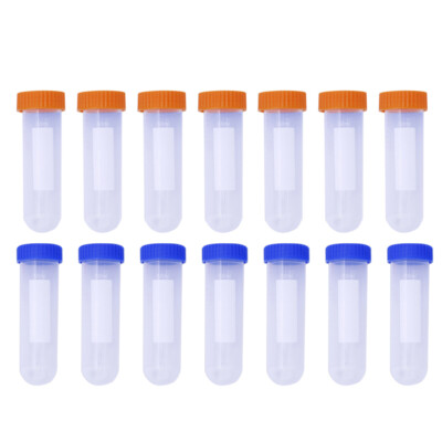 20pcs Plastic Science Tubes Falcon Tubes 50ml Test Tube-image
