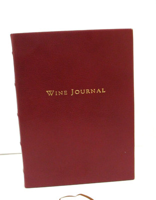 Wine Journal Tabbed Notebook 7x9