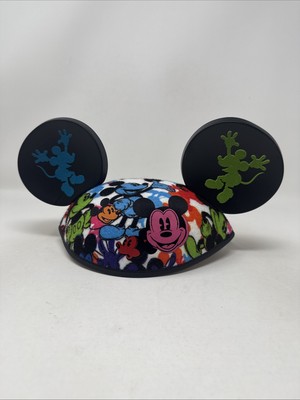 Mickey Mouse Ears Hat One Size Children Walt Disney World Multi Color-image